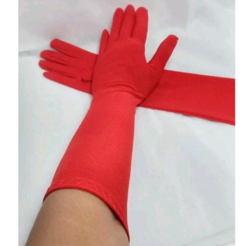 Luva Longa Lisa Cetin Fantasia Cosplay