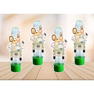 Aplique para Tubete Safari kit com 30 unidades