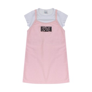 Conjunto infantil menina salopete com blusa cropped tamanho 4 6 8 10