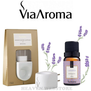 Aromatizador Via Aroma para Essência - Difusor Aromaterapia - Escolha Sua Opção em Oferta na Shopee
