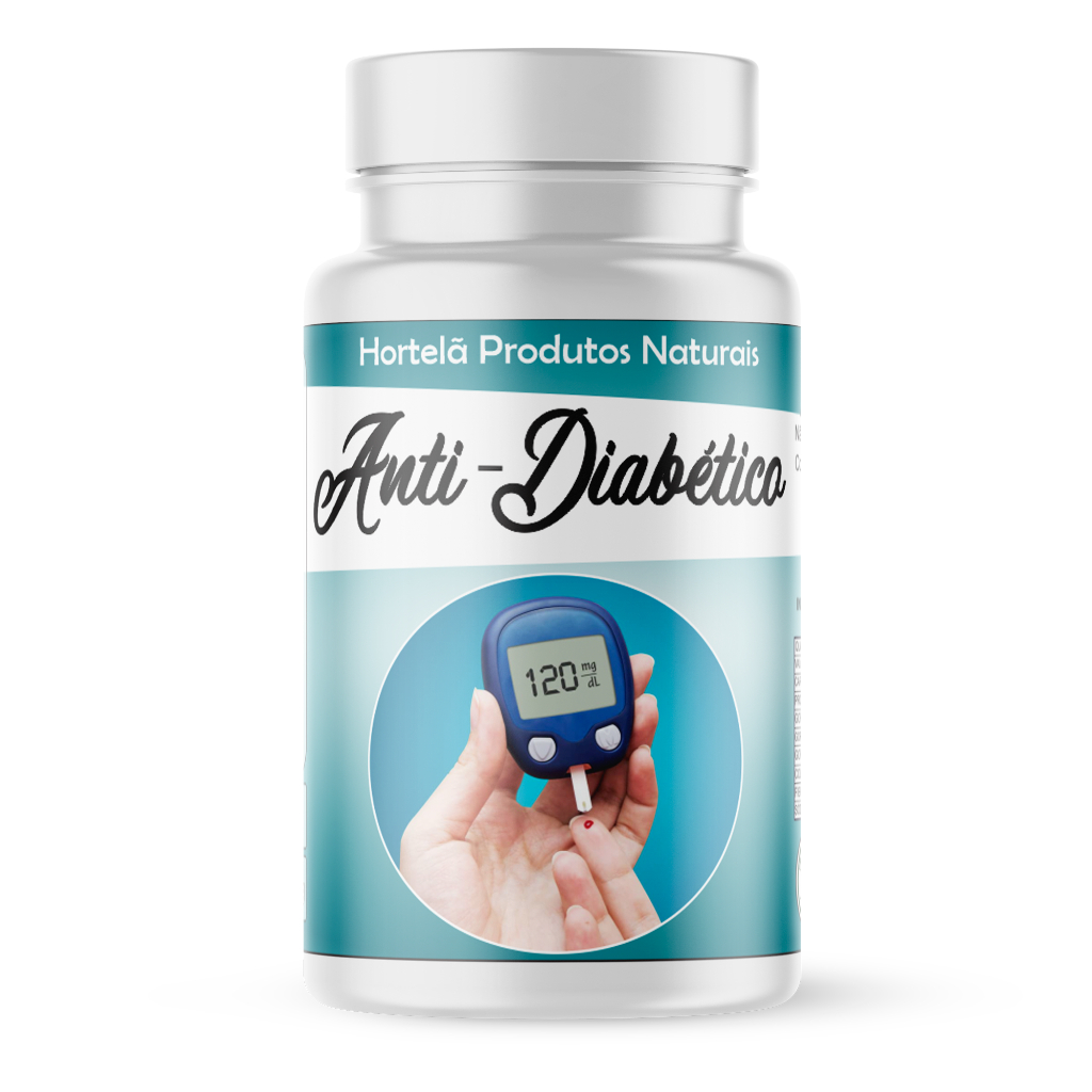 Anti-Diabético composto natural 60 cápsulas/500mg eficaz a saúde