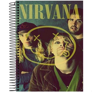 Caderno 1 Matéria, 10 Matérias ou 20 Matérias Nirvana