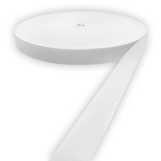 Viés Boneon Branco 25MM - Rolo com 100 Metros