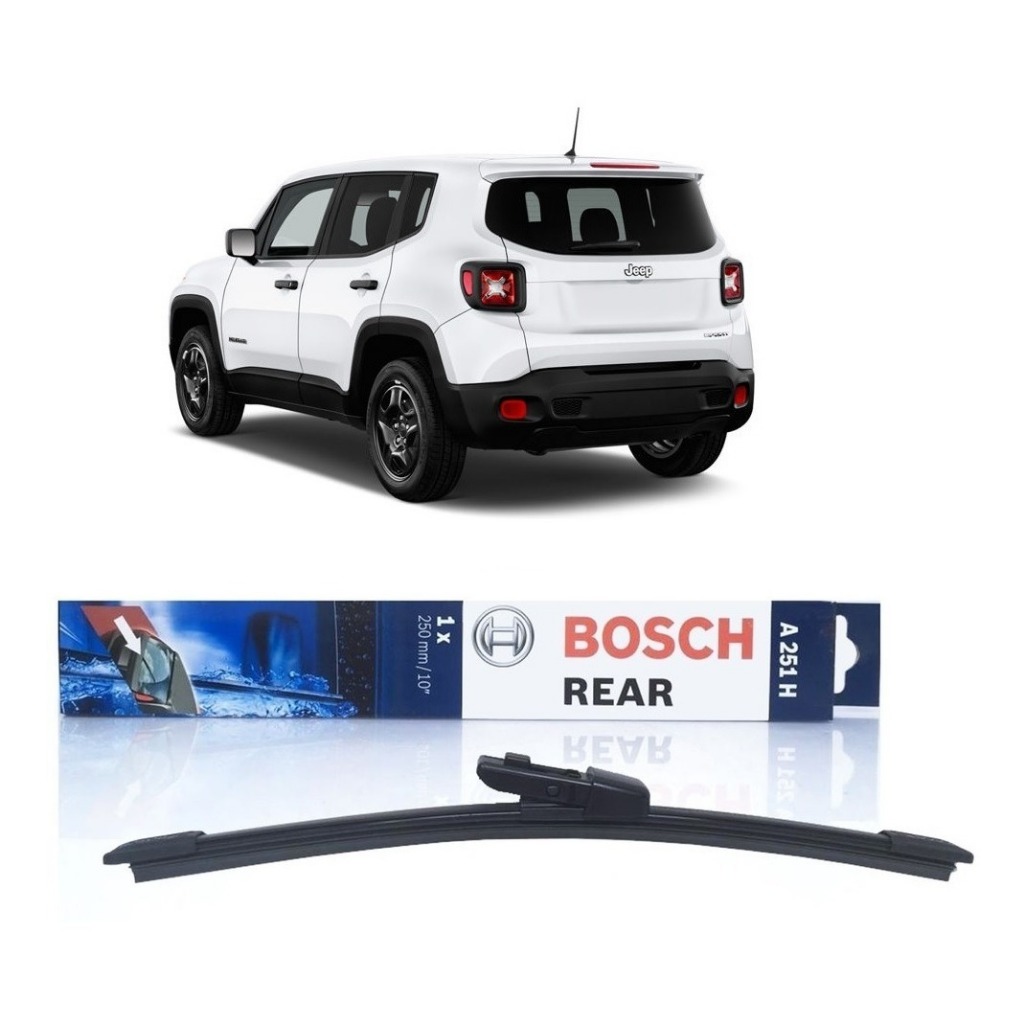Palheta Limpador Traseiro Bosch Jeep Renegade 2015 2016 2017 2018 2019 2020 em Oferta na Shopee