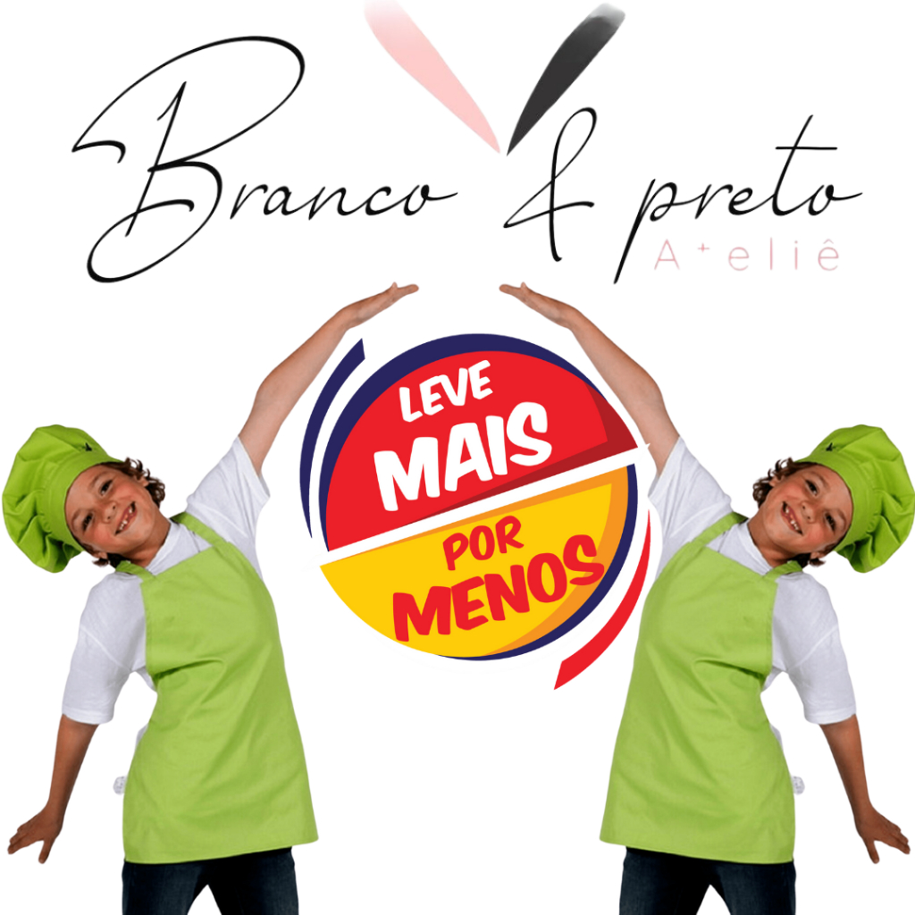 Kit 2 avental com chapéu 3 a 6 anos,escola,mini chefe,cozinha,arte,pintura,oficina,volta as aulas,cozinheiro,gorro,touca