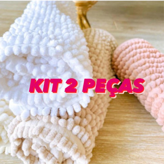 Tapete Bolinha Micropop KIT 2 PÇC 38X58 50x70 50x100 Rozac Antiderrapante banheiro sala quarto