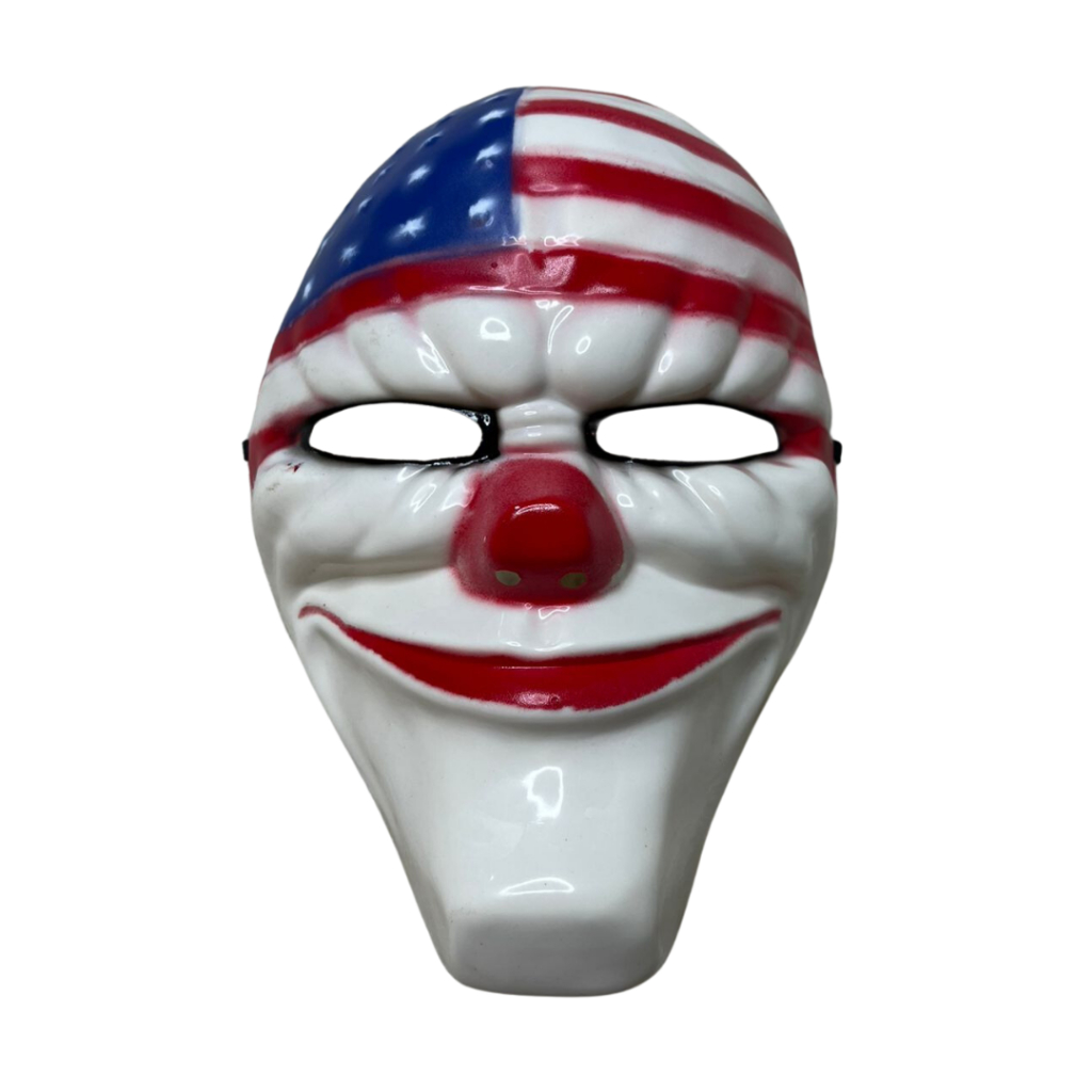 Máscara Do Palhaço Americano Carnaval