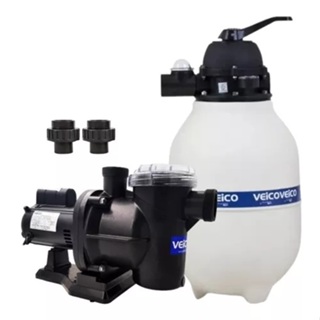 Filtro Para Piscina Até 30000l Com Bomba 1/3cv Veico Fluidra em Oferta na Shopee