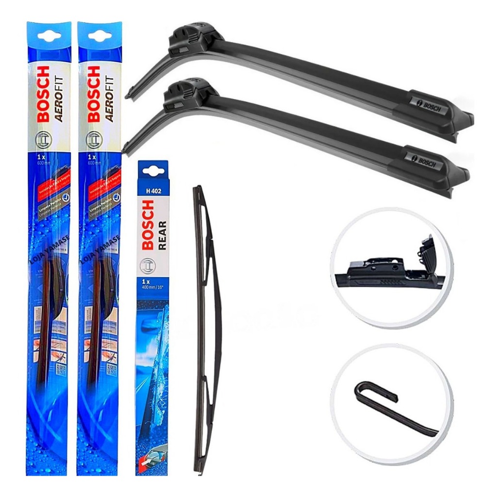 Kit Palheta Limpador Dianteira + Traseira Astra 1998 A 2011 - Spare Parts and Accessories for Vehicles