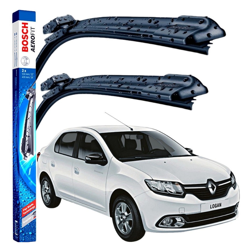 Palheta Limpador Parabrisa Renault Logan 2014 2015 2016 2017 em Oferta na Shopee