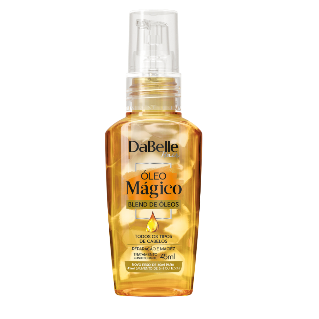 Óleo Reparador De Pontas Para Cabelo Blend De Óleos Dabelle 45Ml