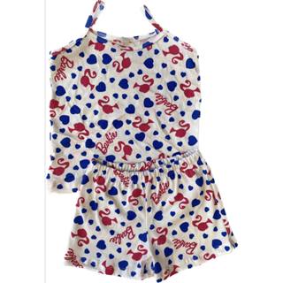 Pijama de alça infantil menina conjunto verão