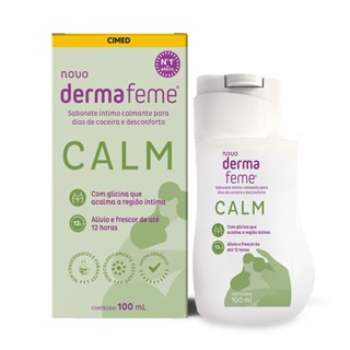 Sabonete Líquido Íntimo Dermafeme Calm Ação Calmante 100ml
