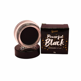 Delineador em gel Powerful Black - Luisance