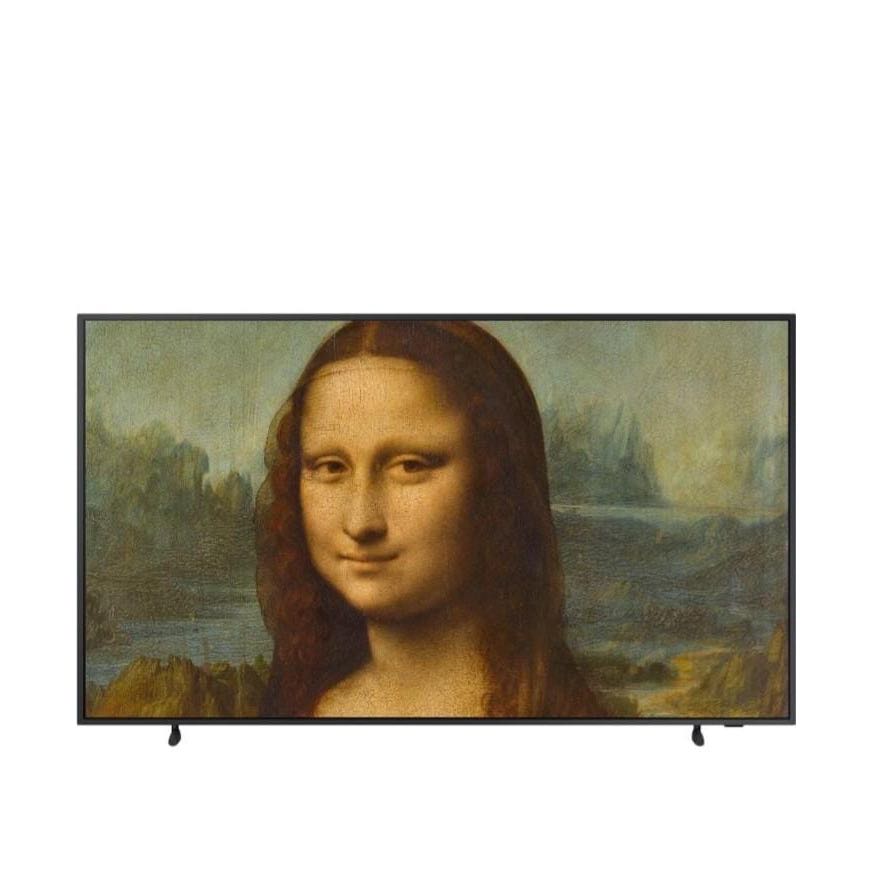 Smart TV 55" QLED 4K Samsung The Frame 55LS03B Tela Matte Design slim, Suporte de parede slim incluso Única Conexão