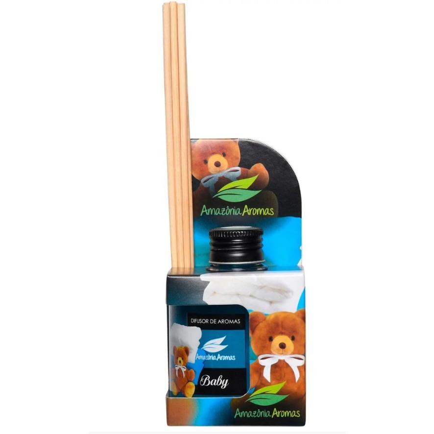 DIFUSOR AMAZONIA AROMAS 270ML BABY AZUL