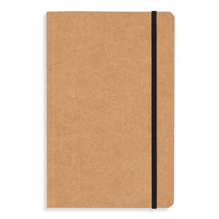 Caderneta Caderno Sketchbook em Kraft Sem Pauta 80 Páginas Amareladas Caderno Bullet Journal