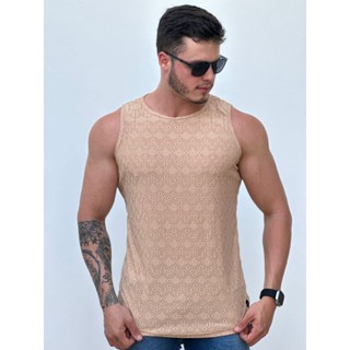 camiseta oversized regata masculina, camiseta longline masculino laise, regata com furinhos