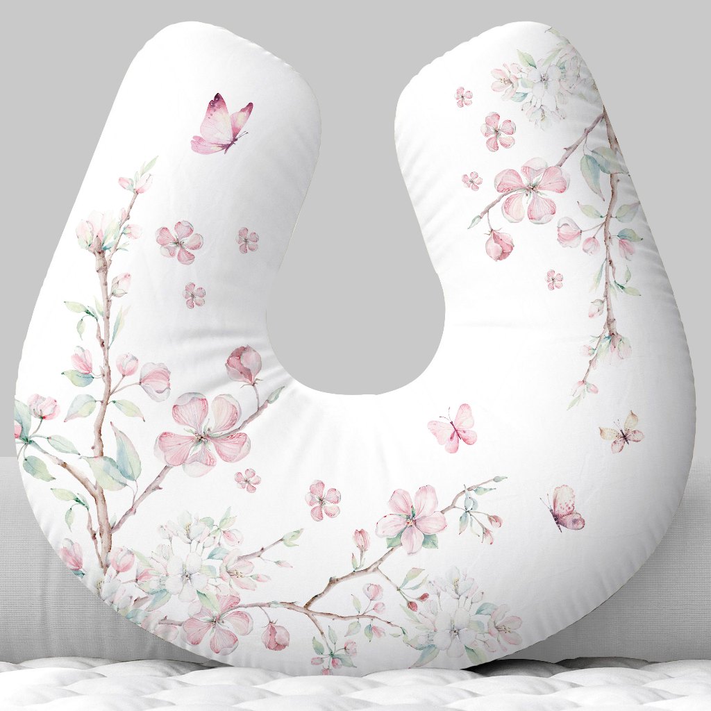 Almofada de Amamentação Amamentadora Floral AM525 em Oferta na Shopee