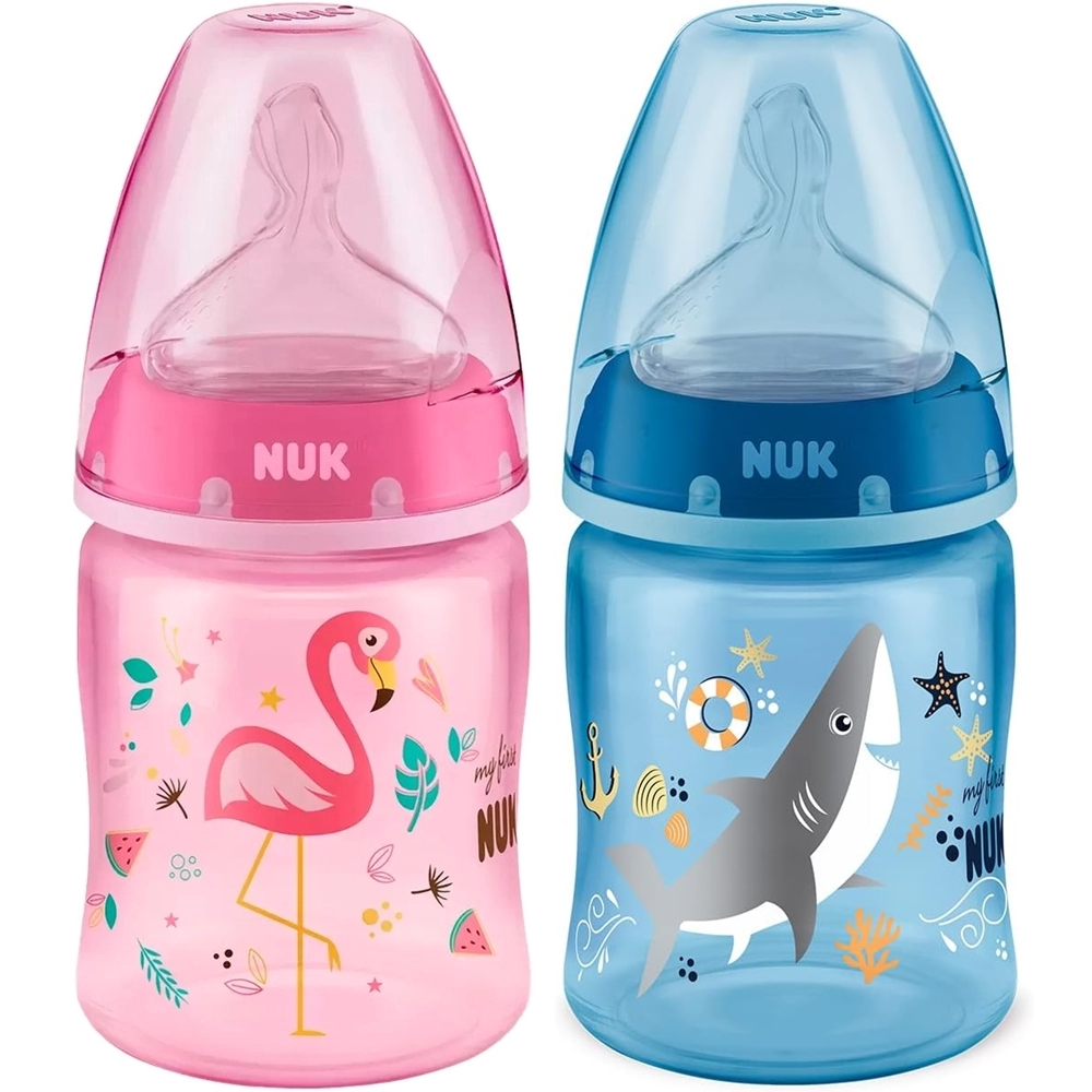 Mamadeira Nuk S1 My First Choice 150ml de 0 a 6 Meses Bico Anatômico 1ST
