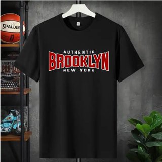 Camiseta Masculina Streetwear Algodão Premium Adulto infantil Plus Size Brooklyn Authentic
