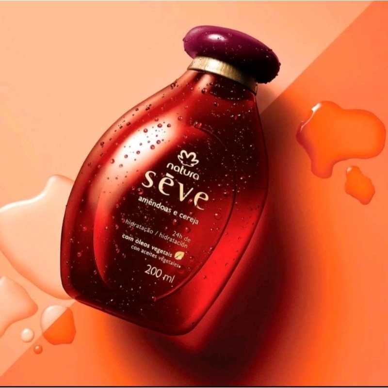 óleo corporal seve natura fragrâncias variadas