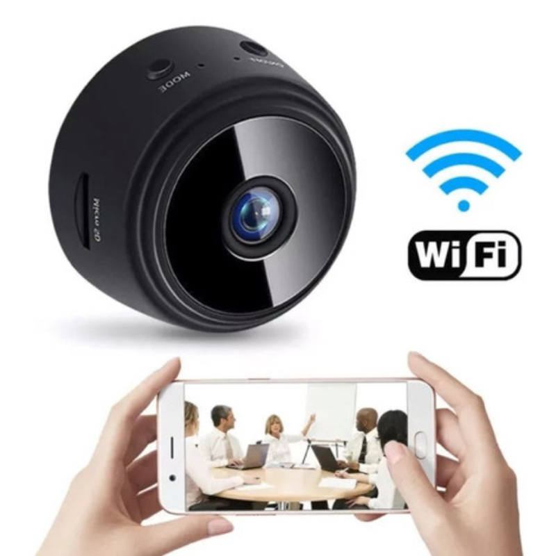 Micro Câmera A9 Vigilância - Mini Camera Cartão de memória