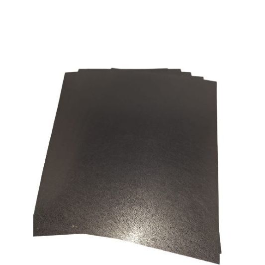 Capa Encadernação A4 Preta PP Couro 100 Unidades