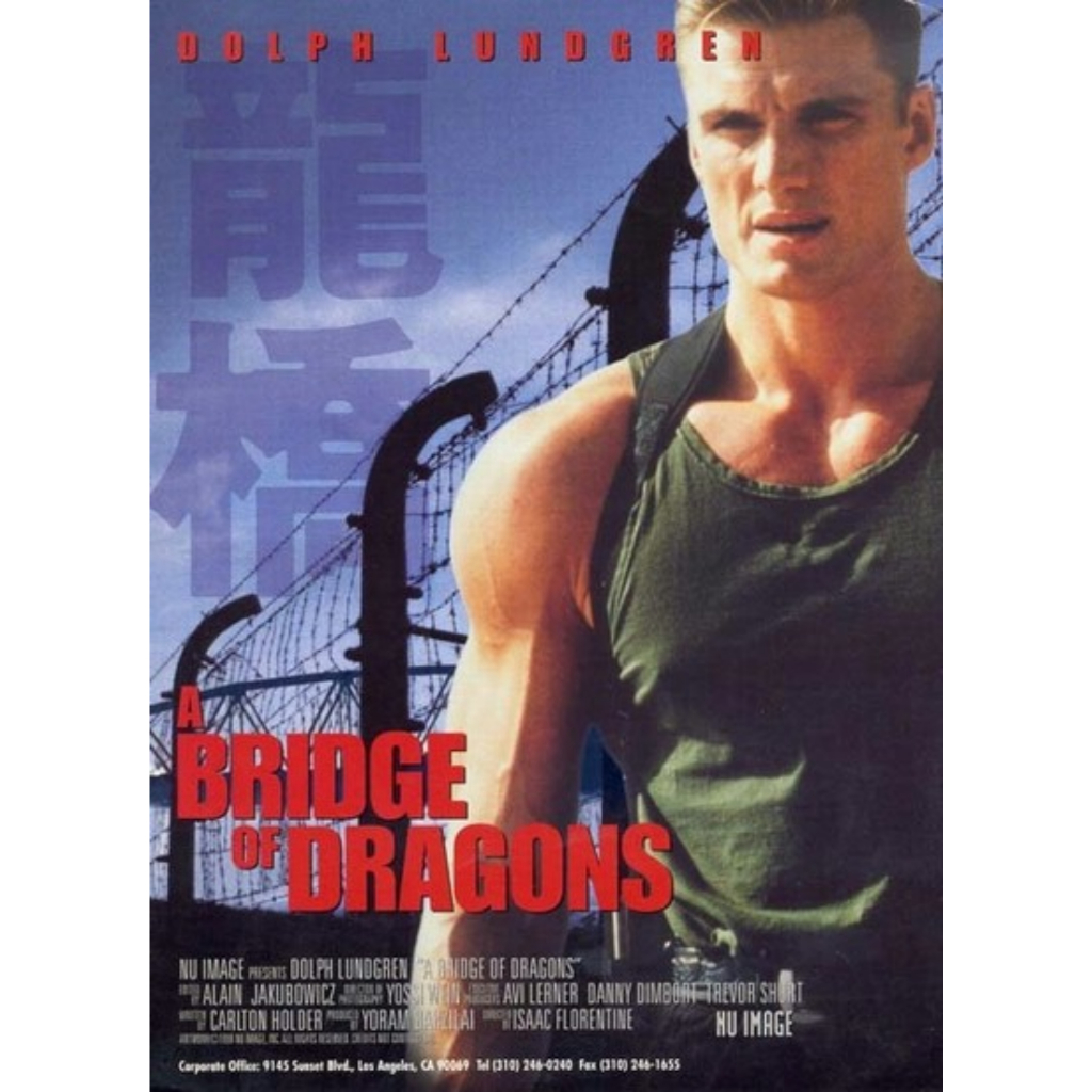 Passagem Para o Inferno (1999) (Bridge of Dragons) Dolph Lundgren e Cary-Hiroyuki Tagawa - Dublagem Clássica