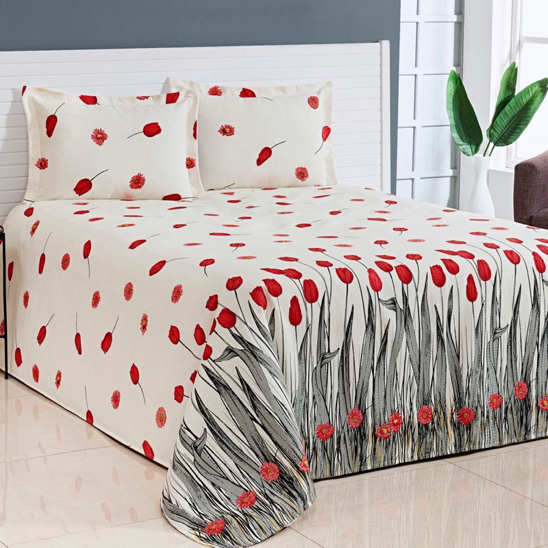 Jogo De Cama Casal Padrão 3 Peças Estampado Luxo- Estampas Sortidas