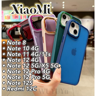 Capa Capinha Space Acrilica Colorida Fosca Para XiaoMi Redmi NOTE 8/NOTE 10 4G/NOTE 114G/NOTE 12 4G/NOTE 12 5G/NOTE 12S/NOTE 12 PRO 4G/NOTE 12 PRO 5G/12C/X5 5G