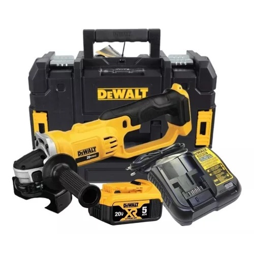 Lixadeira Esmerilhadeira A Bateria 20v 5ah Dcg412b Com Maleta em Oferta na Shopee