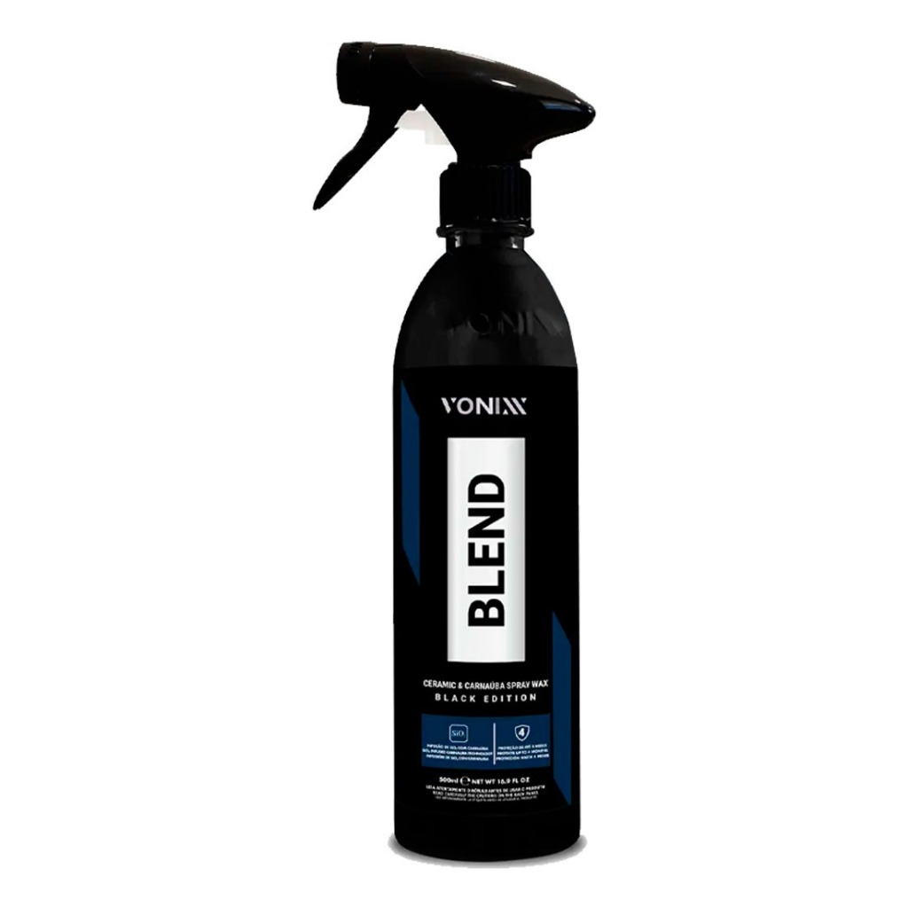 Cera Líquida de Carnaúba Sílica Vonixx Spray Wax Blend Black - 500ml