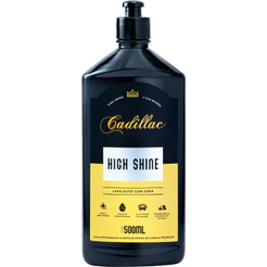 High Shine Produto para Lavar Carros Shampoo com Cera Cadillac 500ml
