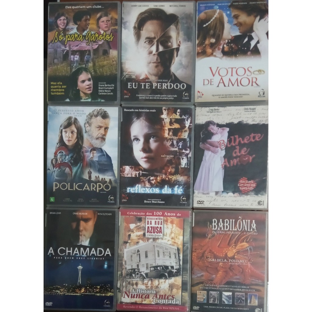 DVD Filme evangélico gospel cristão original Graça Filmes Comev BV Films anúncio 1