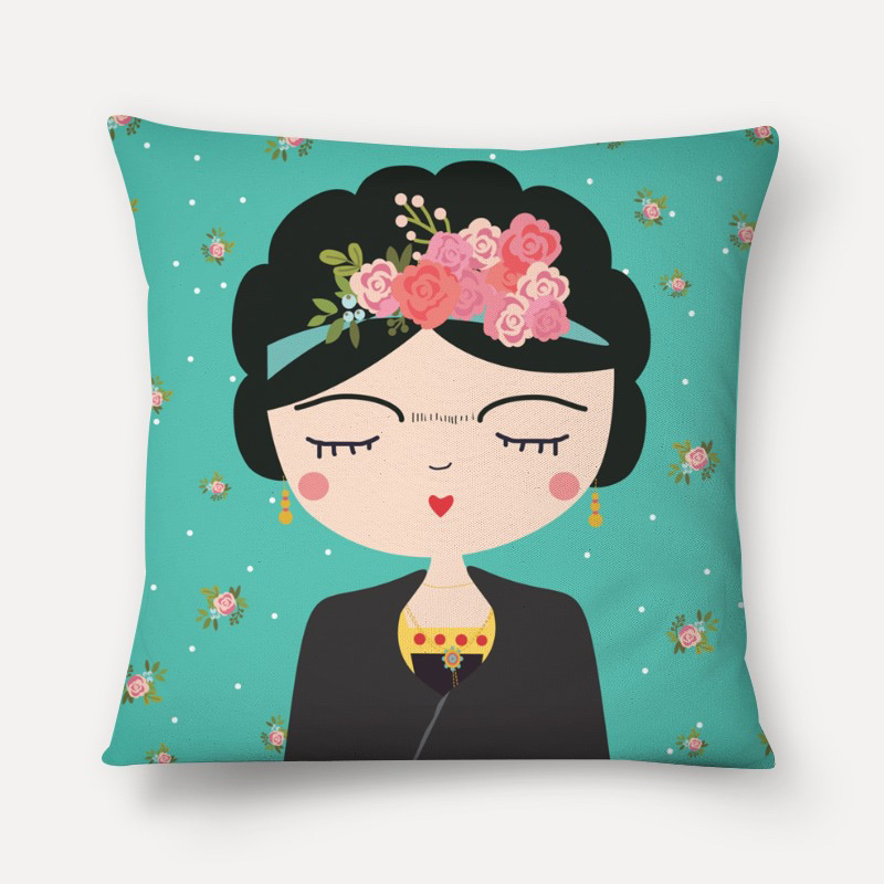 capa de almofada Frida khalo modelo 4 ! em Oferta na Shopee