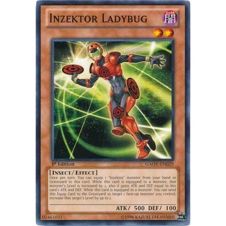 Inzektor Ladybug GAOV-EN029 Common 1st Edition