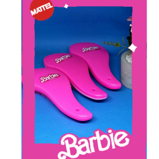 Escova Mágica de Cabelo da Barbie com Gliter Desembaraçadora