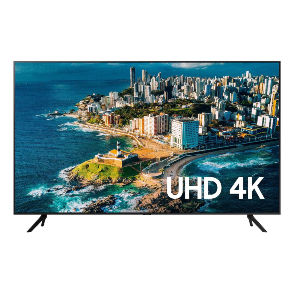 Smart TV Samsung Tizen 65'' LED UHD Crystal 4K HDR10+ Wi-Fi Bluetooth