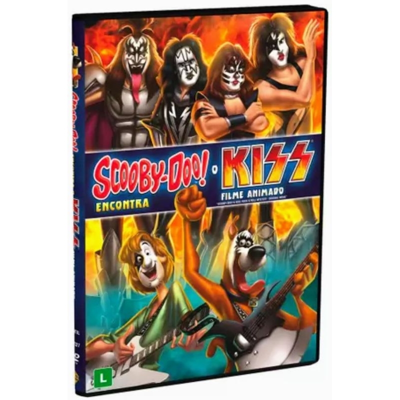 Dvd Scooby-Doo: Encontra O kiss - Lacrado e Original (RARIDADE)
