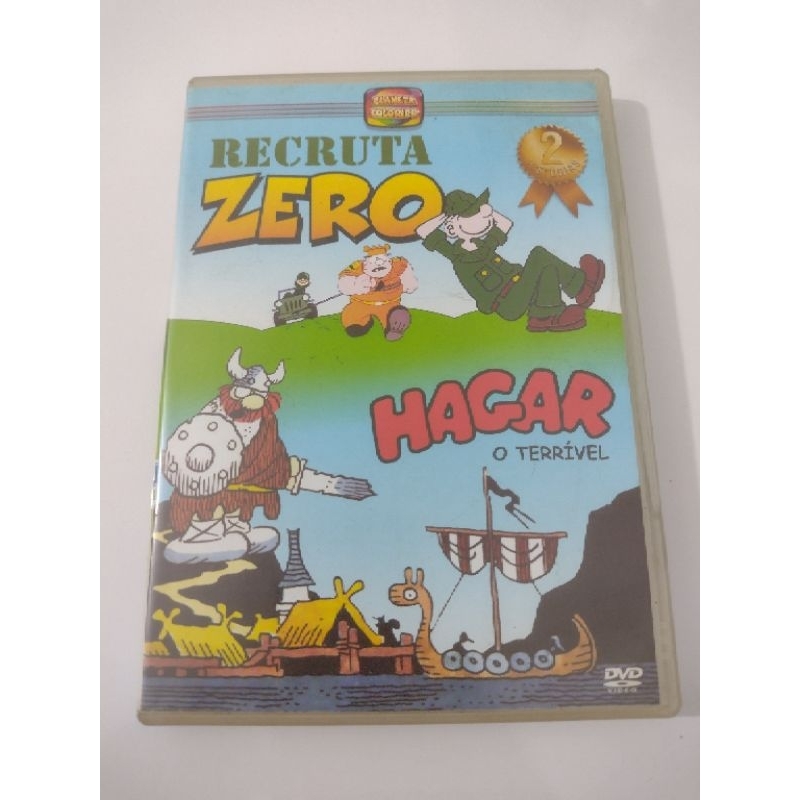 DVD Recruta Zero e Hagar O Terrível - Usado