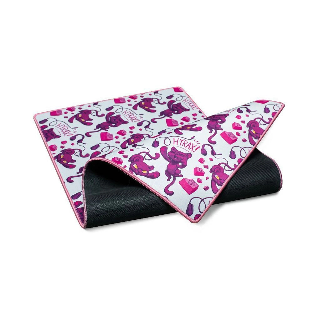 Mousepad Gamer Hyrax HMP901 Extra-Grande (900x400mm) Ilustrado Branco - HMP901W