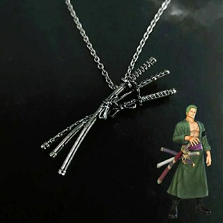 Colar Roronoa Zoro Shusui Espada Katana One Piece