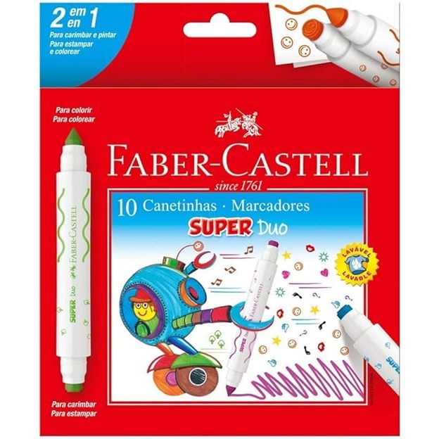 Canetinha Faber Castell com Carimbo: Onde Comprar | BuscaProdutos