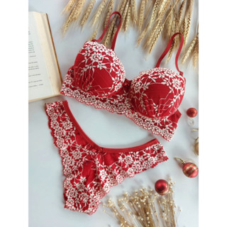 Conjunto Lingerie Sutiã e Calcinha Blogueirinha Luxo Premium com bojo