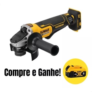 Esmerilhadeira A Bateria 20v 4ah Dcg413 4.1/2 Dewalt Sem carregador em Oferta na Shopee