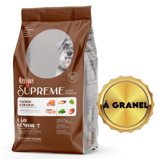 Ração Á GRANEL Quatree Supreme para Cães Sênior de Raças Pequenas sabor Salmão e Frango 1kg