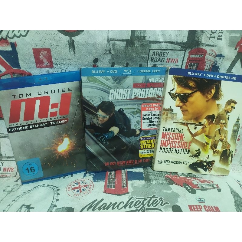 bluray / dvd versões missão impossível