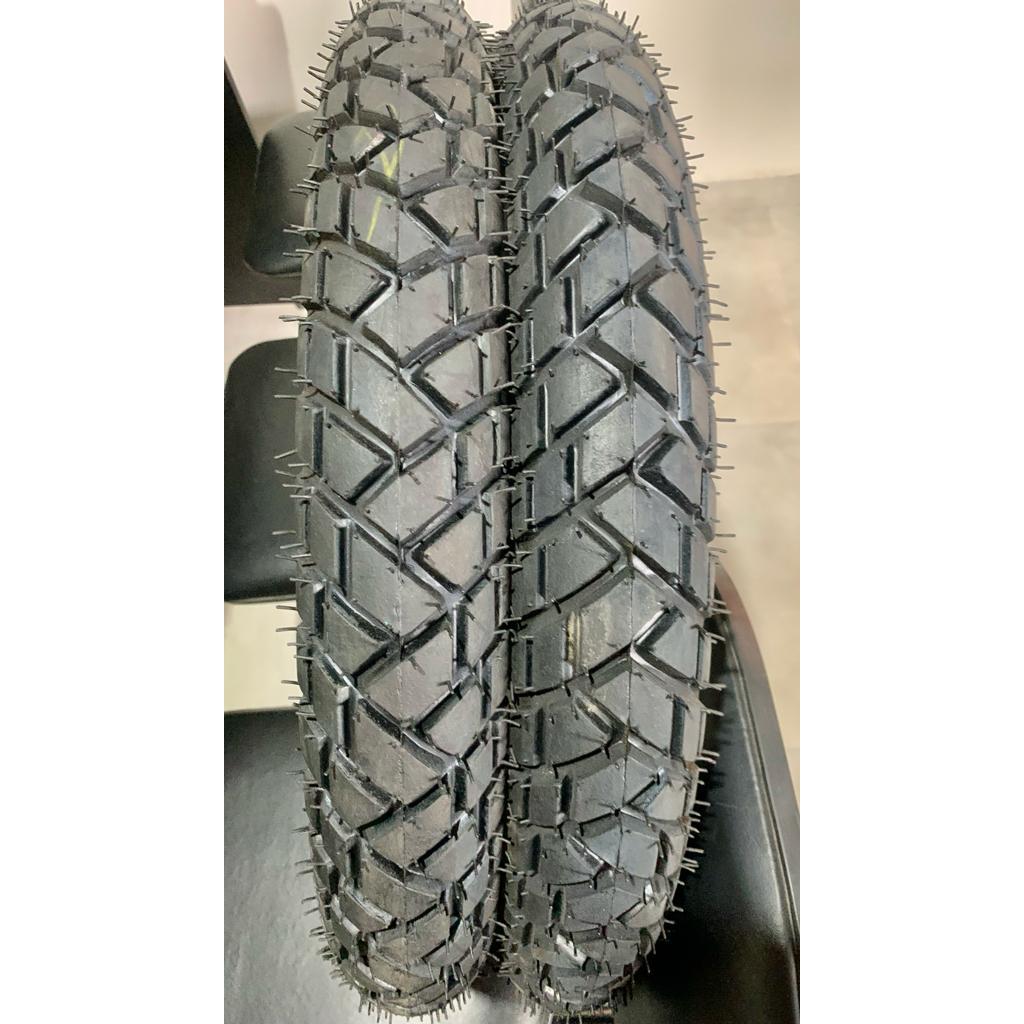 Pneu dianteiro Cg Ybr Fan Titan 125/150/160 2.75/18r34 Borrachudo  Promoção