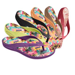 Chinelo BoaOnda Lily Original Feminino Conforto Esporão Massageador Ortopedico Fascite Plantar Anatomico